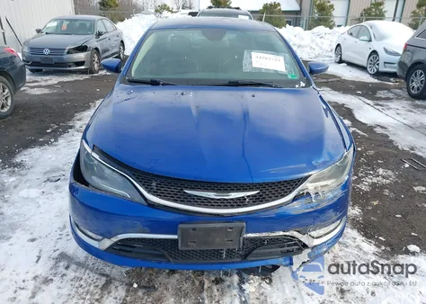 2015 Chrysler 200 C из США, поврежденный, VIN 1C3CCCCGXFN519877